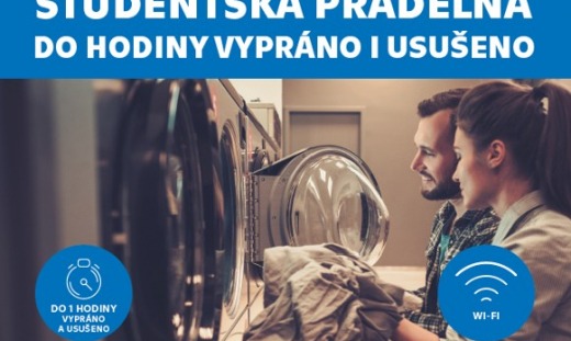 Blíží se otevření nové Studentské prádelny Strahov